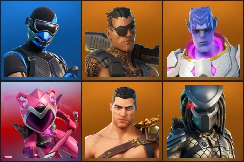 Fixer, Joey, Kymera, Mecha Cuddle Master, Menace, Predator