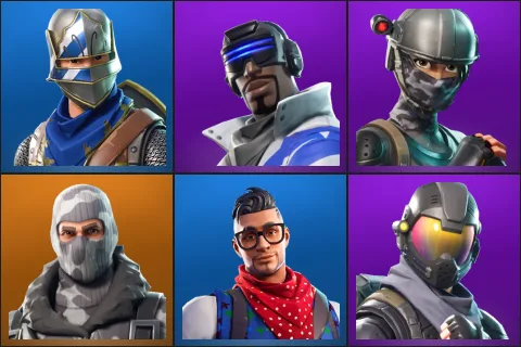 Blue Squire, Blue Striker, Elite Agent, Havoc, Prodigy, Rogue Agent