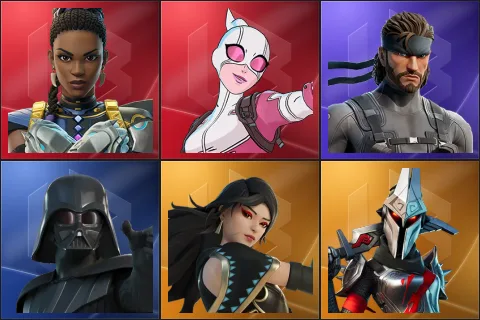 Shuri, Gwenpool, Solid Snake, Darth Vader, Era, Eternal Knight