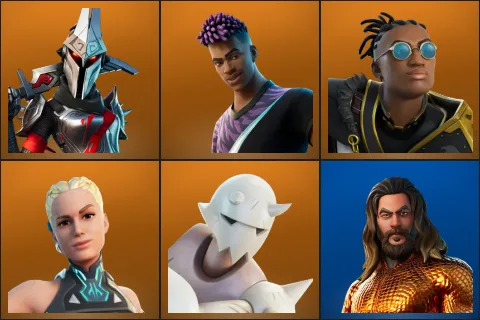 Eternal Knight, Fade, Malik, Paradigm (Reality-659), Snap, Aquaman