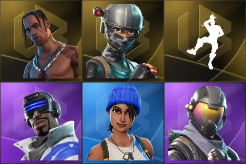 Travis Scott, Elite Agent, Take The L, Blue Striker, Blue Team Leader, Rogue Agent