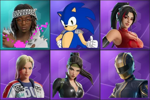 Tour Ready Lil Tecca, Sonic the Hedgehog, Dragonheart Demi, Dueling Dragons Jackie, Grace Crowne, Hairpin