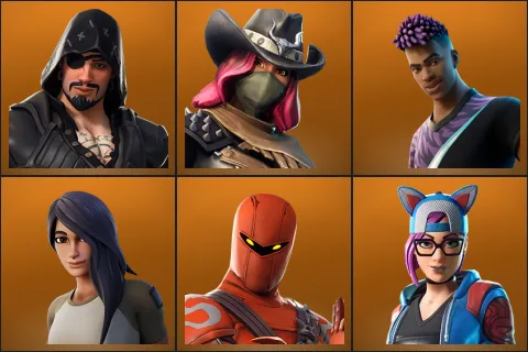 Blackheart, Calamity, Fade, Gear Specialist Maya, Hybrid, Lynx