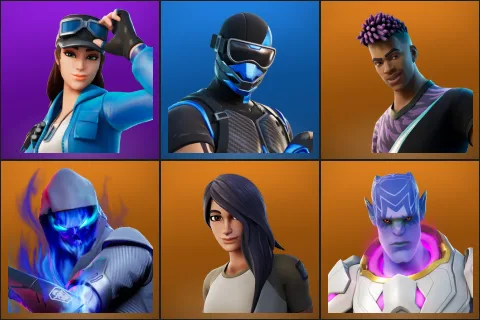 Cloud Striker, Fixer, Fade, Fusion, Gear Specialist Maya, Kymera