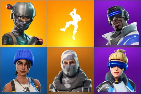 Elite Agent, Take The L, Blue Striker, Blue Team Leader, Havoc, Neo Versa