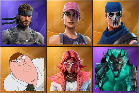 Solid Snake, Rose Team Leader, Warpaint, Peter Griffin, Valeria, Cerberus