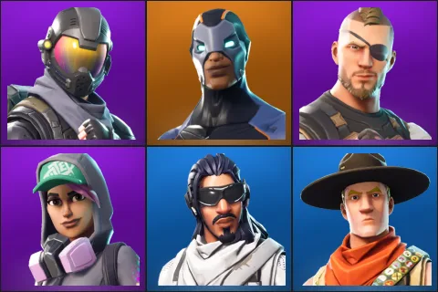 Rogue Agent, Carbide, Battlehawk, Teknique, Absolute Zero, Sash Sergeant