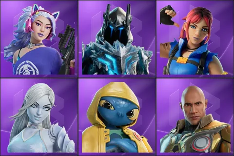 Dasha, Exalted Ice King, Explorer Emilie, Lady Windfrost, Squibbly, The Foundation (Reforged)