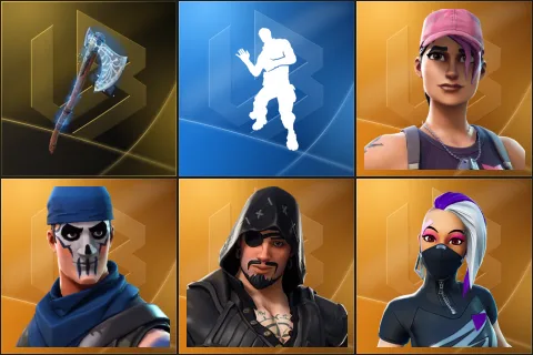 Leviathan Axe, Laugh It Up, Rose Team Leader, Warpaint, Blackheart, Catalyst