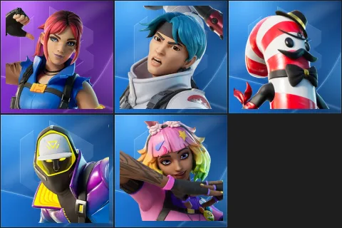 Explorer Emilie, Jun-Hwan, Mr. Dappermint, Subzero Cryptic, Vivi Chroma