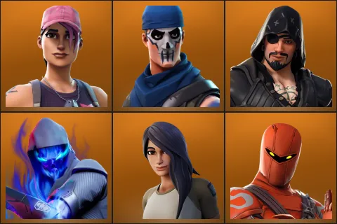 Rose Team Leader, Warpaint, Blackheart, Fusion, Gear Specialist Maya, Hybrid