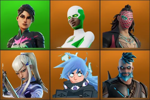Trinity Trooper, Backlash, Kado Thorne, Mizuki, Nezumi, Omegarok