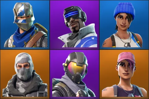 Blue Squire, Blue Striker, Blue Team Leader, Havoc, Rogue Agent, Rose Team Leader
