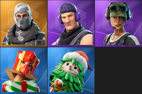 Havoc, Sub Commander, Trailblazer, Holiday Boxy, Winterfest Bushranger
