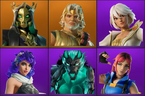 Hades, Zeus, Aphrodite, Artemis, Cerberus, Explorer Emilie