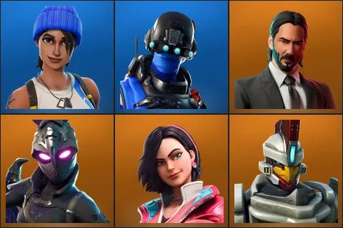 Blue Team Leader, Carbon Commando, John Wick, Ravage, Rox, Sentinel