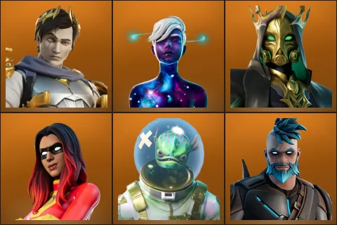 Ascendant Midas, Galaxy Scout, Hades, Joltara, Leviathan, Omegarok