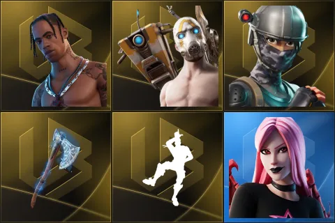 Travis Scott, Psycho Bandit, Elite Agent, Leviathan Axe, Take The L, Haze