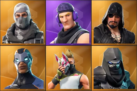 Havoc, Sub Commander, Blackheart, Carbide, Drift, Enforcer