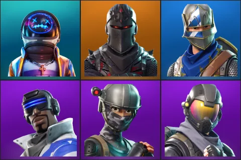 Astro Jack, Black Knight, Blue Squire, Blue Striker, Elite Agent, Rogue Agent