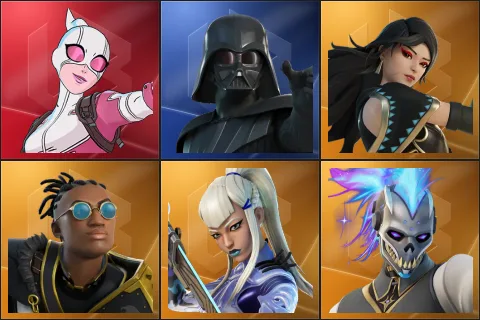 Gwenpool, Darth Vader, Era, Malik, Mizuki, Renzo the Destroyer