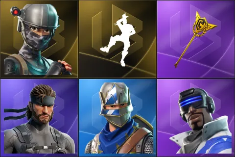 Elite Agent, Take The L, The Axe of Champions, Solid Snake, Blue Squire, Blue Striker
