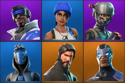 Blue Striker, Blue Team Leader, Elite Agent, Sultura, The Reaper, Carbide