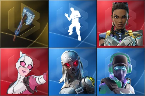 Leviathan Axe, Laugh It Up, Shuri, Gwenpool, Zadie, Breakpoint