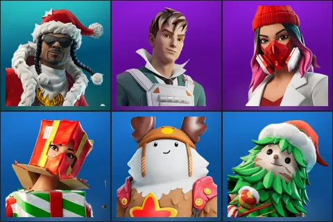 Santa Dogg, Nolan Chance, Yulejacket, Holiday Boxy, Sled Ready Guff, Winterfest Bushranger