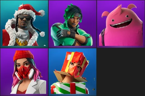 Santa Dogg, Sage, Yeddy, Yulejacket, Holiday Boxy