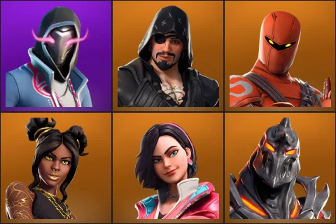 Xander, Blackheart, Hybrid, Luxe, Rox, Ruin