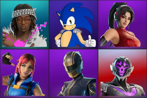 Tour Ready Lil Tecca, Sonic the Hedgehog, Dragonheart Demi, Explorer Emilie, Hairpin, Mortuus X