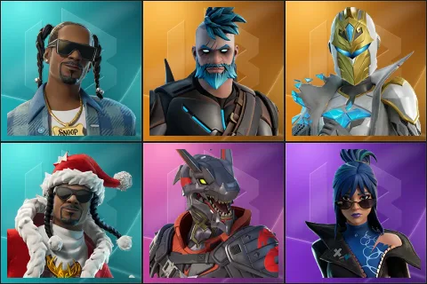 Snoop Dogg, Omegarok, Spectra Knight, Santa Dogg, Drakon Steel Hybrid, Hope