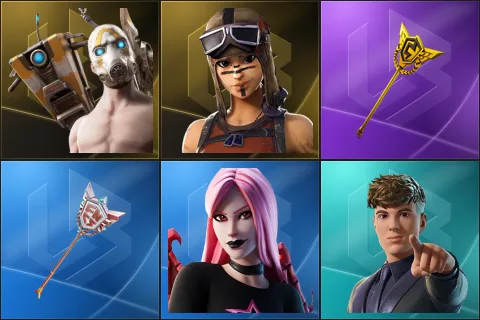 Psycho Bandit, Renegade Raider, The Axe of Champions, The Axe of Champions 2.0, Haze, Clix