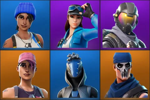 Blue Team Leader, Cloud Striker, Rogue Agent, Rose Team Leader, Sultura, Warpaint