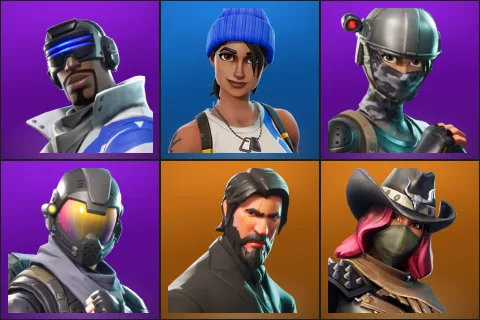 Blue Striker, Blue Team Leader, Elite Agent, Rogue Agent, The Reaper, Calamity