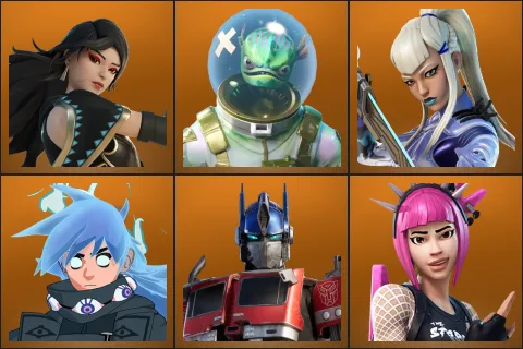 Era, Leviathan, Mizuki, Nezumi, Optimus Prime, Power Chord