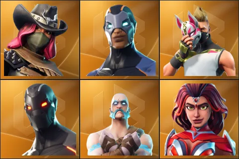 Calamity, Carbide, Drift, Omega, Ragnarok, Valor
