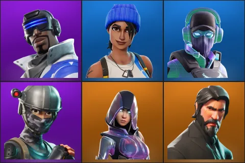 Blue Striker, Blue Team Leader, Breakpoint, Elite Agent, Glow, The Reaper