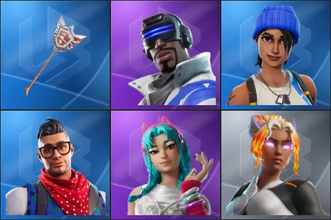 The Axe of Champions 2.0, Blue Striker, Blue Team Leader, Prodigy, Katalina, Nike Goddess