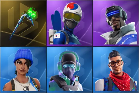 Merry Mint Axe, Mogul Master (KOR), Blue Striker, Blue Team Leader, Breakpoint, Prodigy