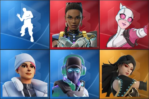 Laugh It Up, Shuri, Gwenpool, Blizzard Bomber, Breakpoint, Era