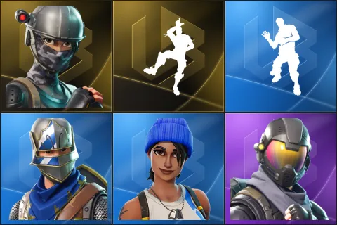 Elite Agent, Take The L, Laugh It Up, Blue Squire, Blue Team Leader, Rogue Agent