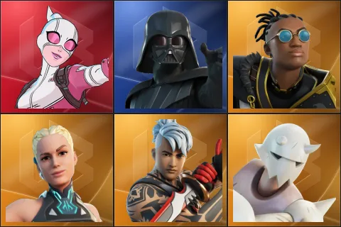 Gwenpool, Darth Vader, Malik, Paradigm (Reality-659), Ronin, Snap