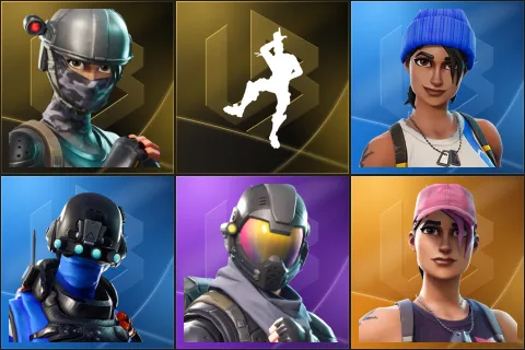 Elite Agent, Take The L, Blue Team Leader, Carbon Commando, Rogue Agent, Rose Team Leader