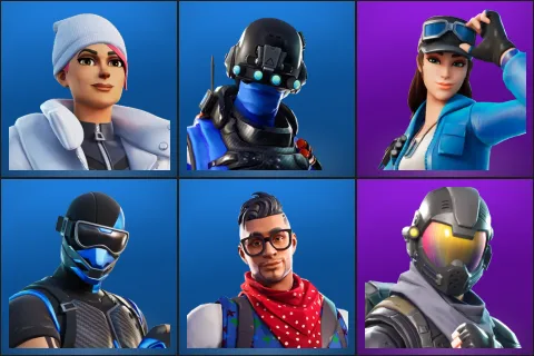 Blizzard Bomber, Carbon Commando, Cloud Striker, Fixer, Prodigy, Rogue Agent