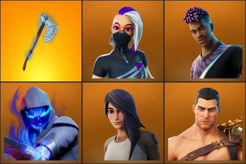 Leviathan Axe, Catalyst, Fade, Fusion, Gear Specialist Maya, Menace