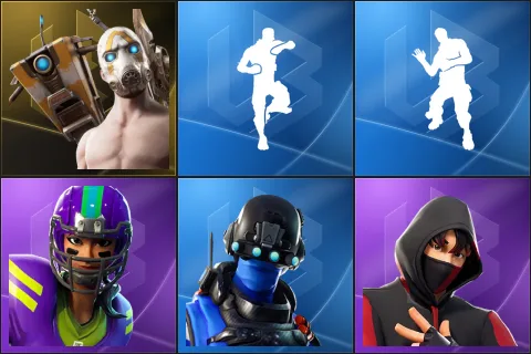 Psycho Bandit, Scenario, Laugh It Up, Blitz, Carbon Commando, IKONIK