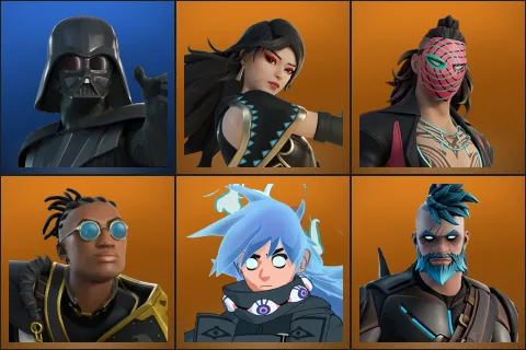Darth Vader, Era, Kado Thorne, Malik, Nezumi, Omegarok