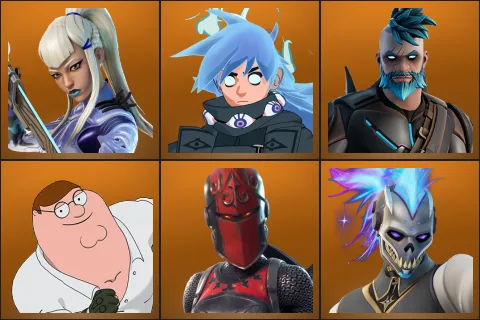 Mizuki, Nezumi, Omegarok, Peter Griffin, Red Knight, Renzo the Destroyer